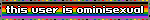 this user is ominisexual