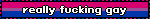 really fucking gay