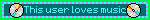 This user loves music