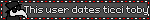 This user dates ticci toby