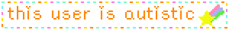 this user is autistic