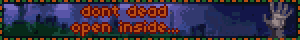 dont dead open inside...