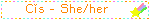 Cis - She/her
