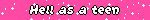Hell as a teen