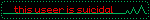 this useer is suicidal