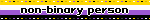 non-binary person