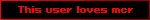 This user loves mcr