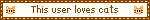 This user loves cats