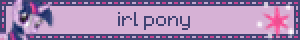 irl pony