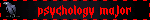 psychology major