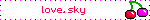 love, sky