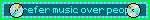 I prefer music over people