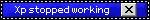 Xp stopped working