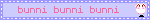 bunni bunni bunni