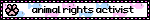 animal rights activist