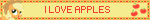 I LOVE APPLES