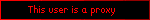 This user is a proxy ⦻