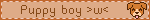 Puppy boy w<