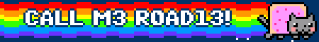 CALL M3 R0AD13!