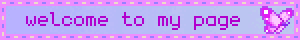 welcome to my page