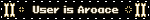 User is Aroace