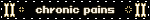 chronic pains