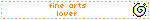 fine arts lover
