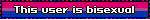 This user is bisexual