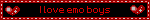 I love emo boys