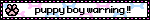 puppy boy warning !!