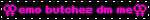emo butchez dm me