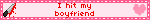 I hit my boyfriend