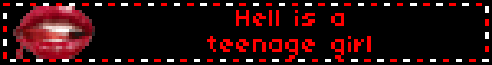 Hell is a teenage girl