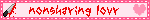 nonsharing lovr