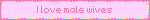 I love male wives
