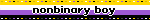 nonbinary boy