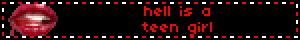hell is a teen girl