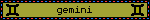 gemini