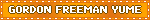 GORDON FREEMAN YUME
