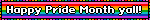 Happy Pride Month yall!