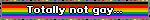 Totally not gay…