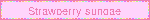 Strawberry sundae