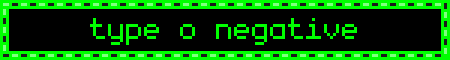 type o negative