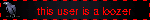 this user is a loozer