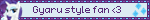 Gyaru style fan 3