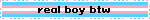 real boy btw