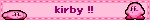 kirby !!
