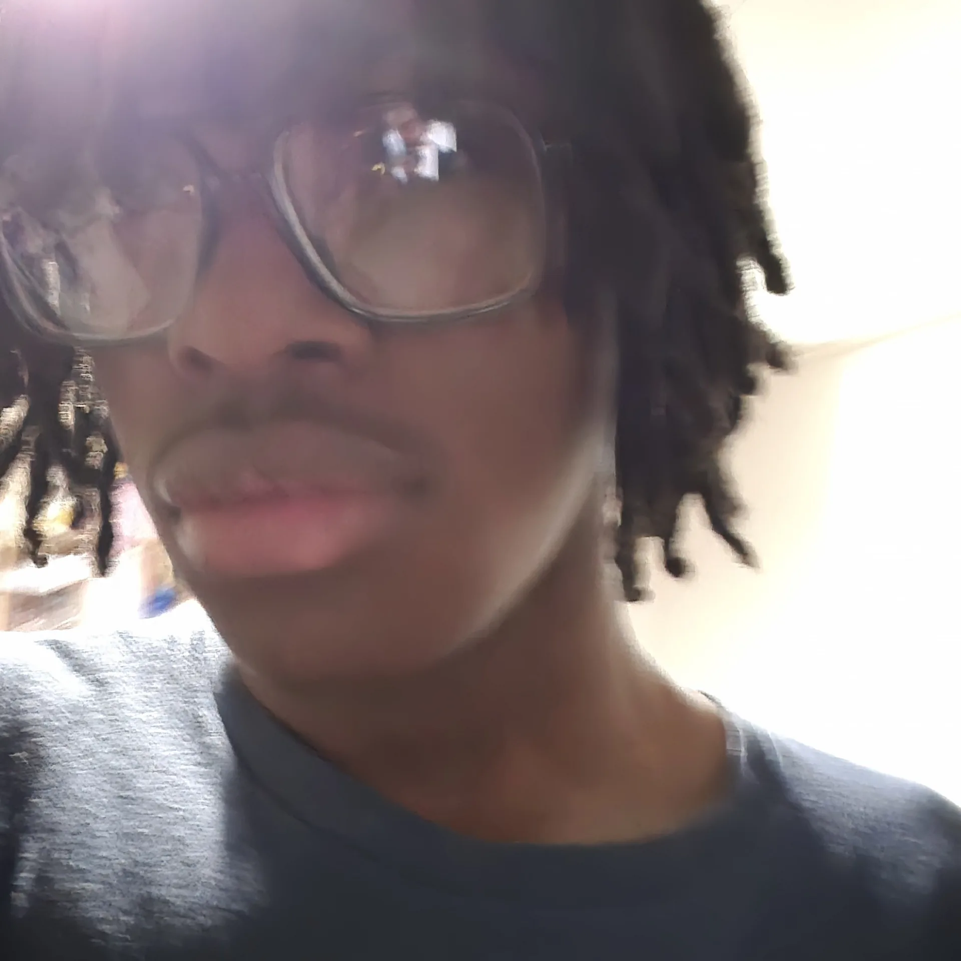 my face