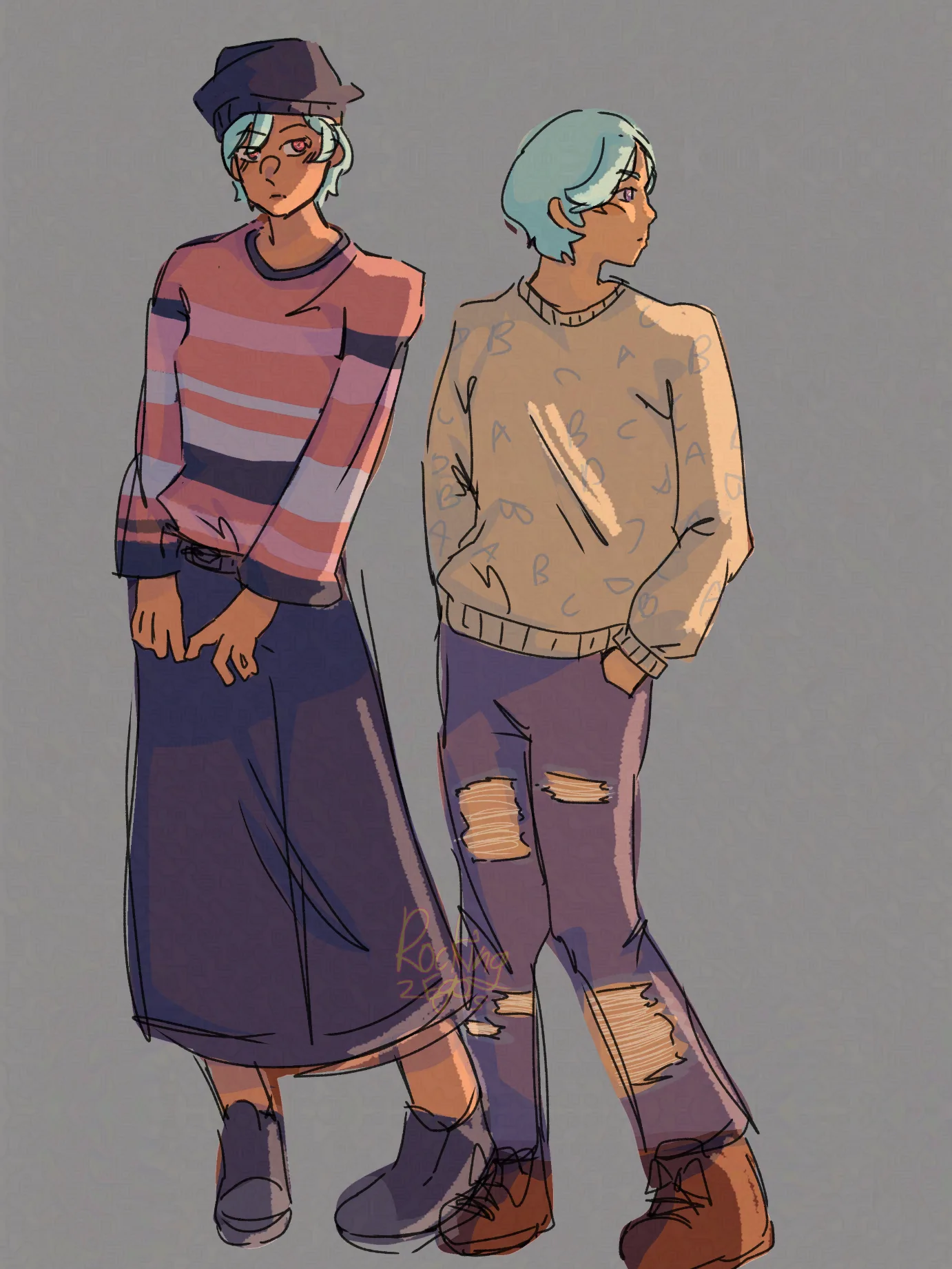 Valeriya and Feliks