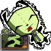 GIR Cartoon Sticker